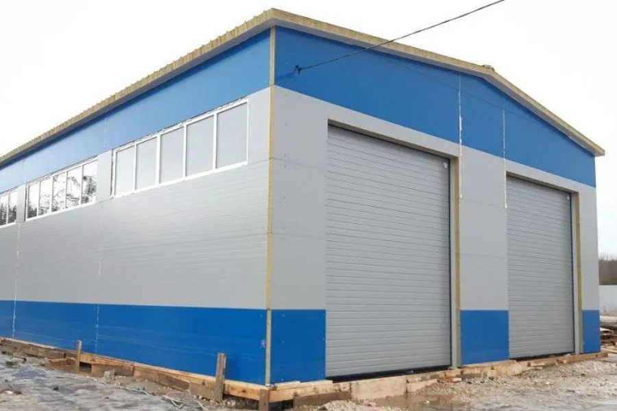 Расчет мощности отопления для строения из металлоконструкций